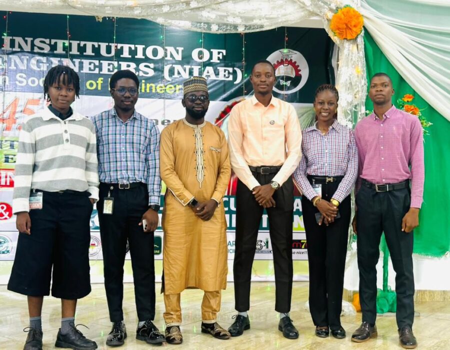 NIAE Students From 2025 Ilorin Conference
