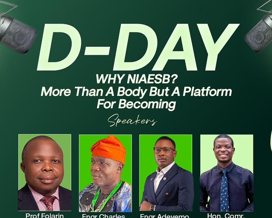 Office of the VP/South-West Zonal Coordinator Holds Webinar on the topic “Why NIAESB”